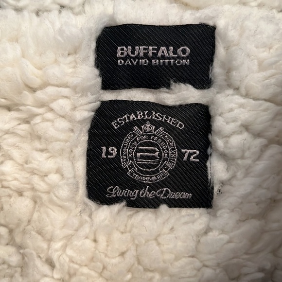 Buffalo David Bitton brand size S zip front fleece lined jacket - Picture 2 of 6